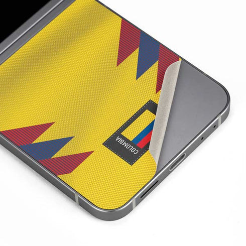 Colombia Soccer Flag Galaxy Z Flip6 Skin